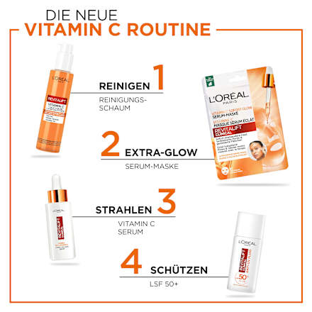 Tuchmaske Revitalift Clinical Vitamin C L'ORÉAL PARiS AGE PERFECT