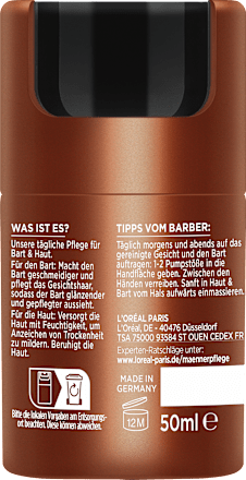 Barber Club Bart & Haut Feuchtigkeitspflege L'ORÉAL PARiS MEN EXPERT