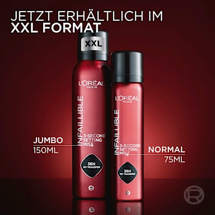 Fixierspray Infaillible: 3-Second Setting Spray L'ORÉAL PARiS