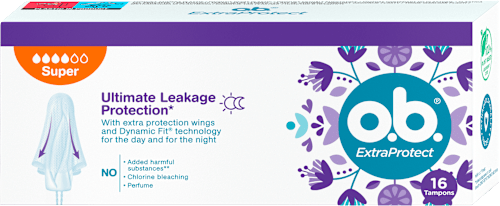 ExtraProtect tampóny Ultimate Leakage Protection Super o.b.