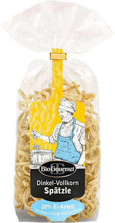 Spätzle aus Dinkel-Vollkorn BioGourmet