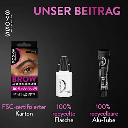 Augenbrauenfarbe Schwarz 1-1 syoss