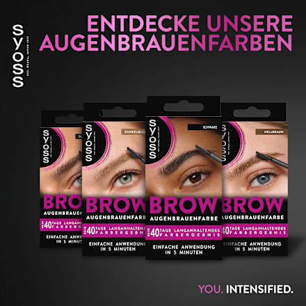 Augenbrauenfarbe Schwarz 1-1 syoss