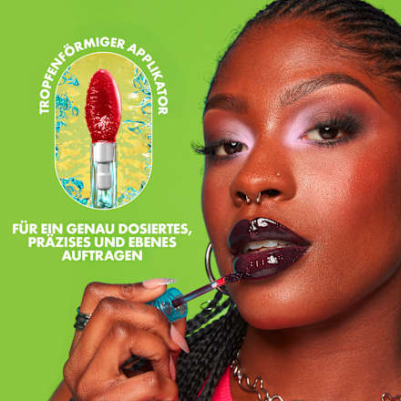 Lipgloss Lip IV Hydrating Gloss Stain 16 Grape Gushin'  NYX PROFESSIONAL MAKEUP