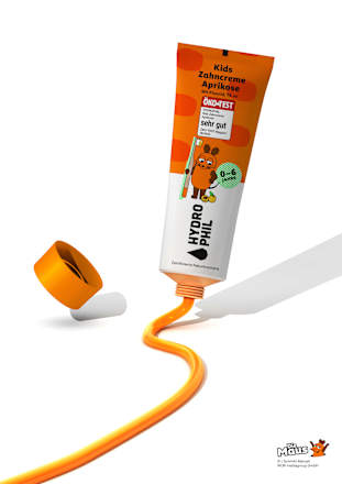 Zahncreme für Kinder Aprikose Hydrophil