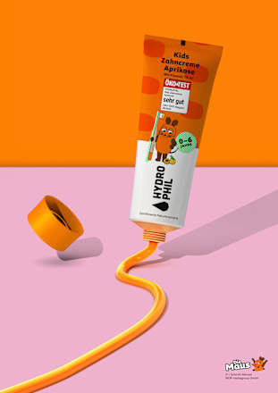 Zahncreme für Kinder Aprikose Hydrophil