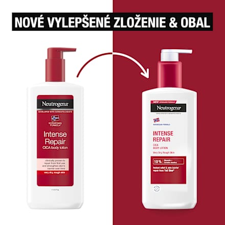 Regeneračné telové mlieko Intense Repair Cica Neutrogena