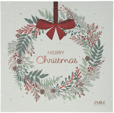 Adventski kalendar Jingle & Glow ZMILE COSMETICS