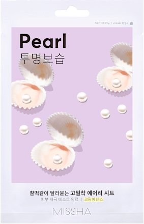 Maska w płachcie Airy Fit Pearl MISSHA
