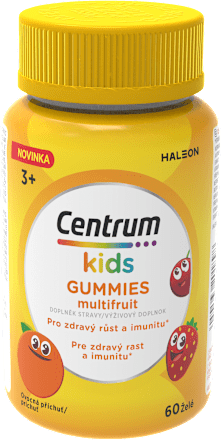 gummies s příchutí multifruit Centrum kids