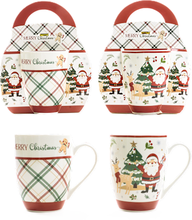 Tazza di Natale assort. m HOME