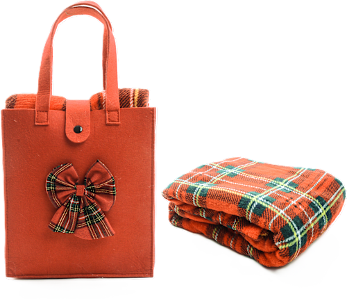 Borsa con coperta m HOME