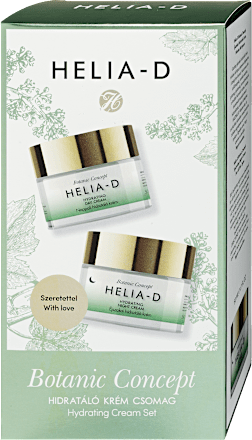 Botanic Concept hidratáló arckrém ajándékcsomag HELIA-D