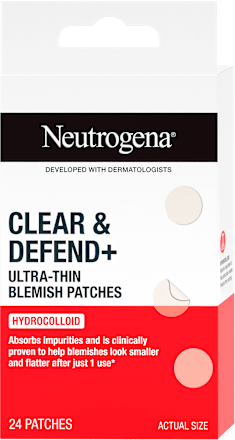 Clear & Defend+ hydrokoloidní náplasti na akné  Neutrogena