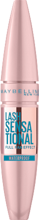 Mascara Lash Sensational Voller-Wimpern-Fächer Waterproof Very Black MAYBELLINE NEW YORK