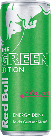 Erfrischungsgetränk Energy Drink Green Edition Red Bull
