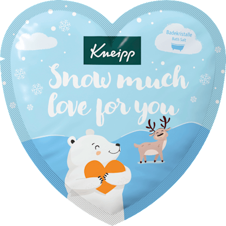 Badekristall Herzform sortiert Kneipp