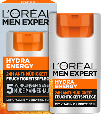 Hydra Energy 24H Anti-Müdigkeit Feuchtigkeitspflege L'ORÉAL PARiS MEN EXPERT