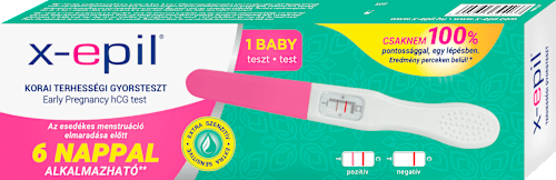 Korai terhességi teszt X-Epil