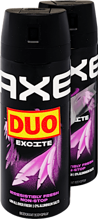 Férfi deo spray Excite 2x150ml AXE