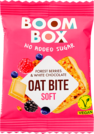 Zabfalat, erdei gyümölcsös-fehér csokoládés BOOM BOX