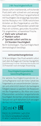Gesichtsfluid 24h Feuchtigkeit WELEDA