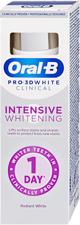 Fogkrém Pro 3D White R adiant White  Oral-B
