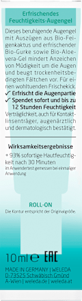 Erfrischendes Feuchtigkeits-Augengel WELEDA