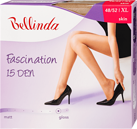 Harisnyanadrág Fascination, 15 DEN, almond, XL Bellinda