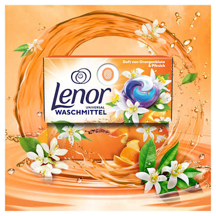 Colorwaschmittel Pods Orangenblüte & Pfirsich Lenor