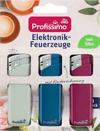 Elektronik-Feuerzeuge sortiert Profissimo
