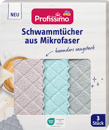 Ścierki gąbczaste z mikrofazy Profissimo