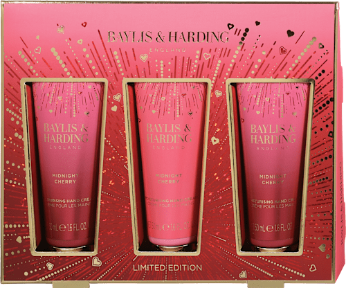 Darilni set krem za roke Midnight Cherry Baylis & Harding