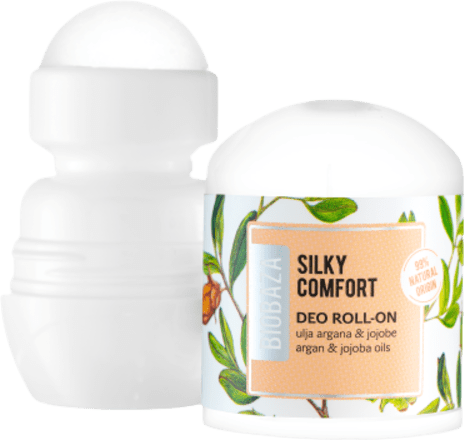 Silky Comfort deo roll-on – shea maslac i jojoba Biobaza