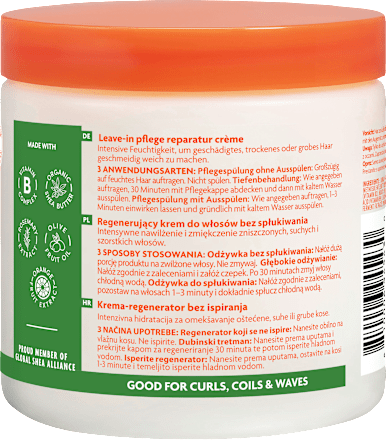 Leave-In Haarkur Repair Creme cantu