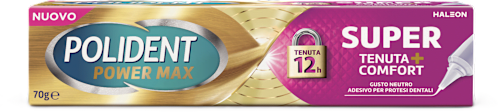 Crema adesiva Power Max Super Tenuta & Comfort Polident