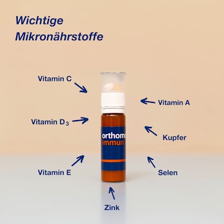 Orthomol Immun Trinkfläschchen/Tabletten 30 St orthomol
