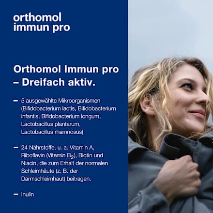 Orthomol Immun pro Granulat/Kapseln 30 St orthomol