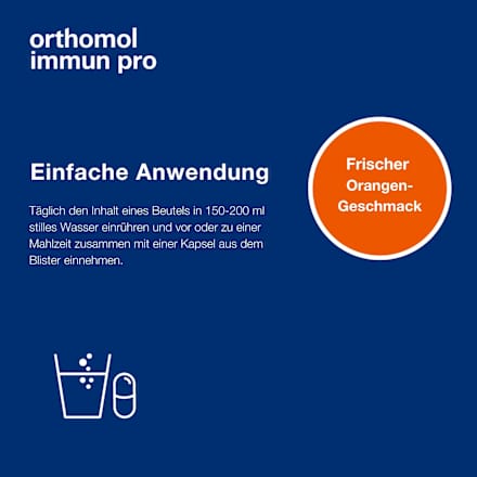 Orthomol Immun pro Granulat/Kapseln 30 St orthomol