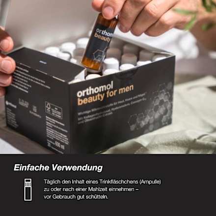 Orthomol Beauty for Men Trinkfläschchen 30 St orthomol
