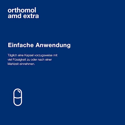 Orthomol AMD extra Kapseln 120 St orthomol
