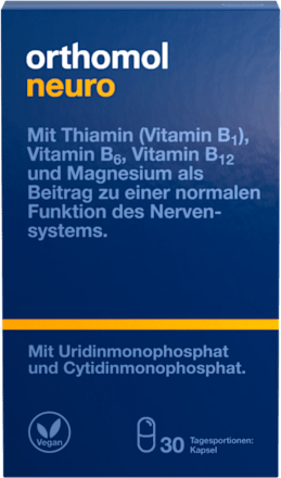 Orthomol Neuro Kapseln 30 St orthomol