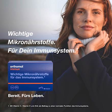 Orthomol Immun Direktgranulat Menthol-Himbeere 30 St orthomol