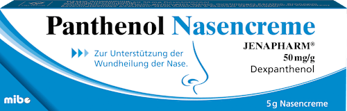 Panthenol Nasencreme JENAPHARM 50mg/g, Wirkstoff: Dexpanthenol JENAPHARM