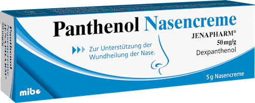 Panthenol Nasencreme JENAPHARM 50mg/g, Wirkstoff: Dexpanthenol JENAPHARM