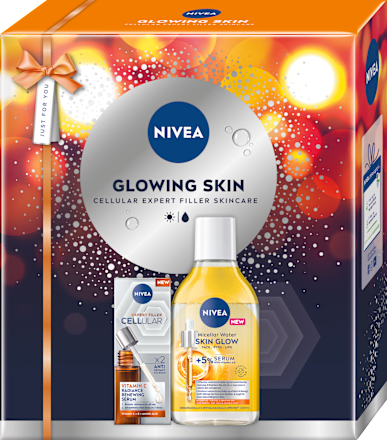 Подаръчен комплект Glowing Skin NIVEA