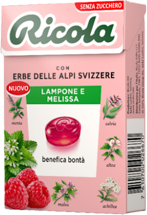 Caramelle lampone e melissa Ricola
