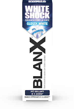 Dentifricio bianco immediato White Shock Blanx