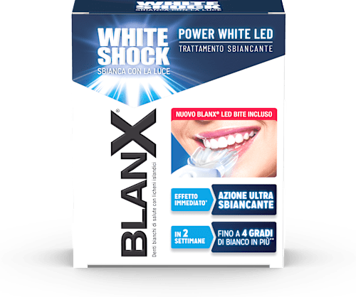 Trattamento Power White Led White Shock Blanx