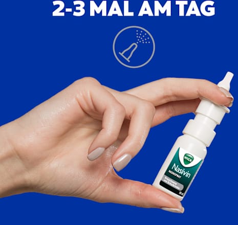 WICK Nasivin 0,5 mg/ml Oxymetazolinhydrochlorid Nasenspray ohne Konservierungsstoffe für Erwachsene und Schulkinder WICK